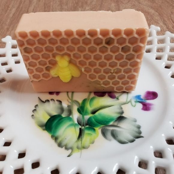 Hand Crafted by Serenity Style Stephenson Melt and Pour Soap Set of 3 Bars - Picture 6 of 15